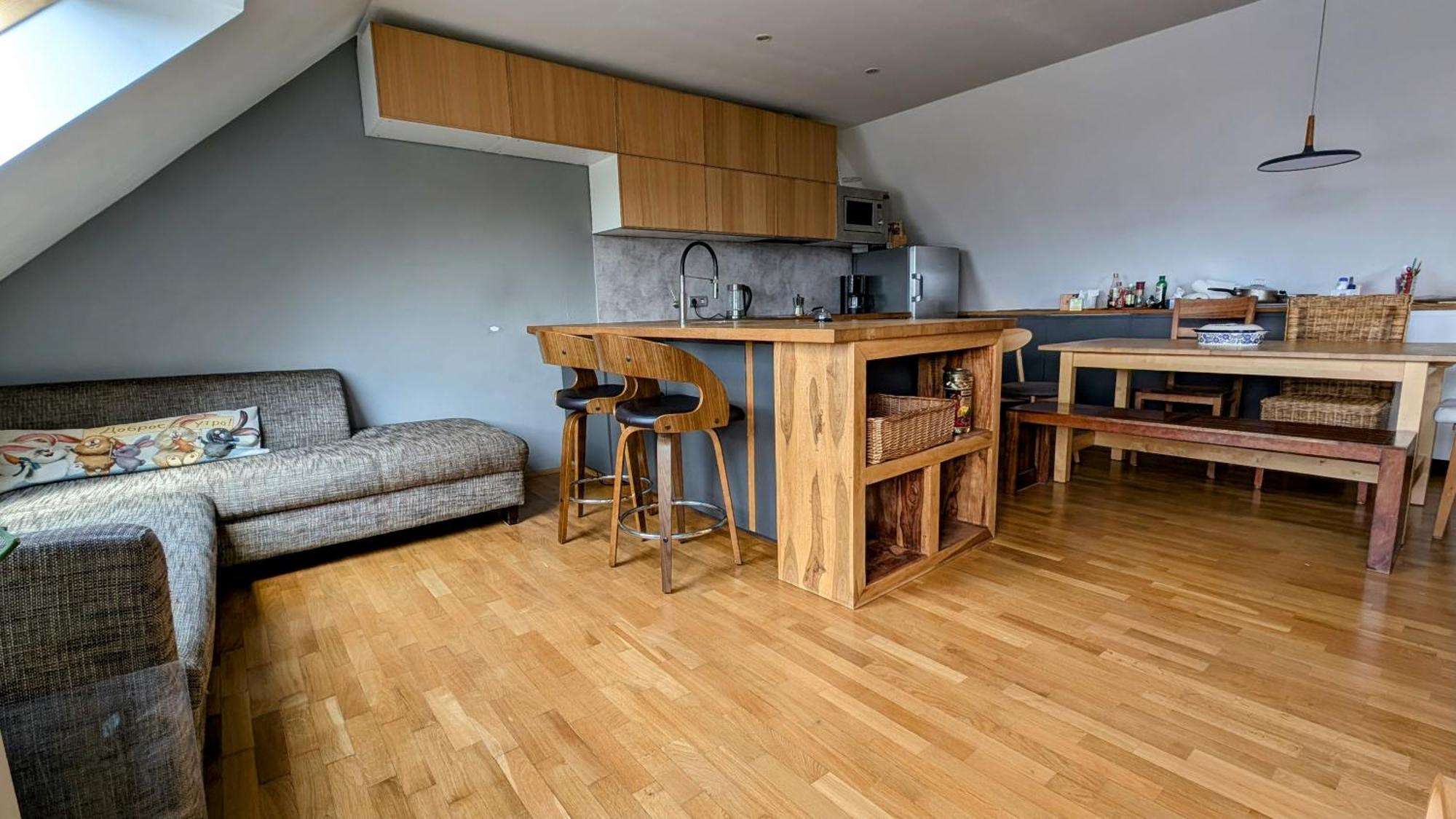 Grosszuegige Maisonette Ueber Dem Leipziger Zentrum Bagian luar foto